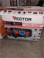 Vector Battery Charger and Maintainer