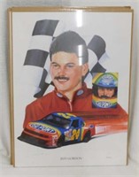 7 Jeff Gordon artist proofs numbered & signed by