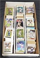 Lot of 1990s Trading Cards - Baseball, Football