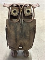 Owl Welded Metal Decor 20.5” Tall
