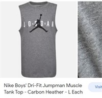 $25 Jordan Boys' Dri-FIT Jumpman Muscle Tank Top x