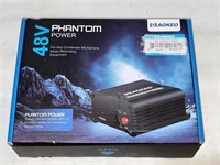 Aokeo 1-channel 48v Phantom Power Supply With