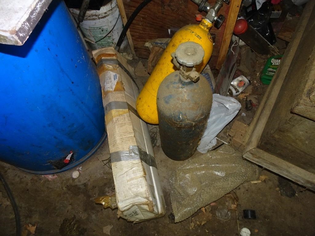 Lot of 3 Oxygen Tanks