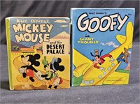 Goofy #21 & Mickey Mouse #1251 Big Little Books