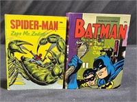 2  Big Little Books, BatMan #31 & SpiderMan #5779