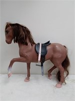 Large plastic toy horse