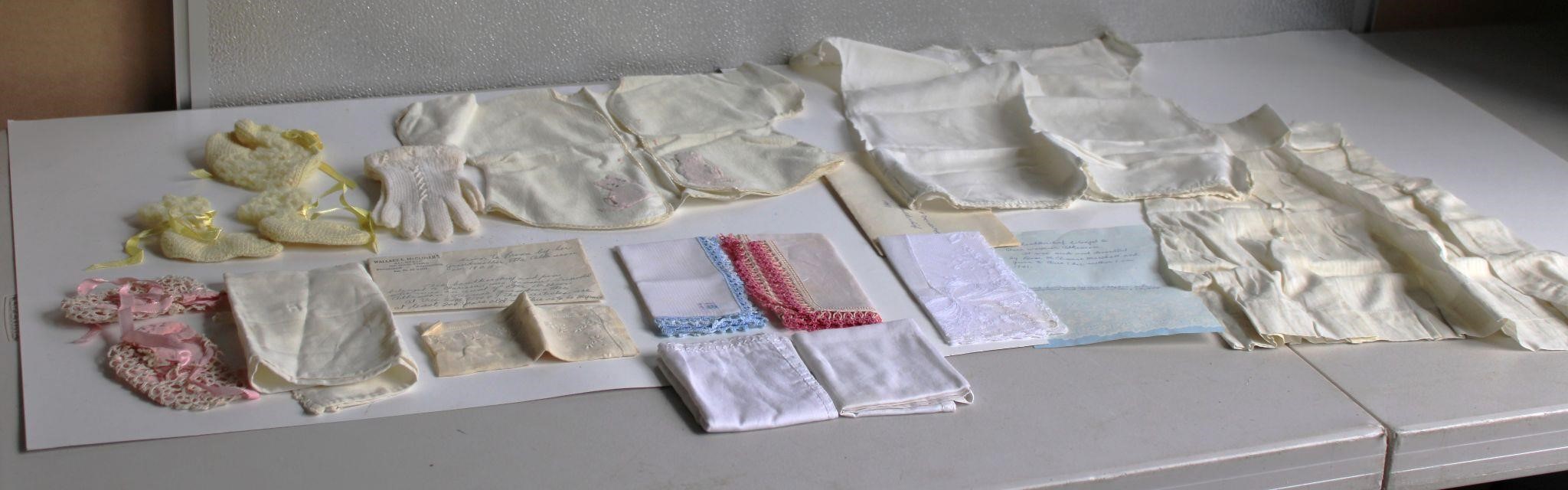 Vintage Baby Cloths & Handkerchiefs