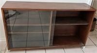 703 - ENTERTAINMENT CONSOLE W/ GLASS DOORS 48"L