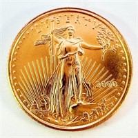 2000- 1/10 oz Gold American Eagle