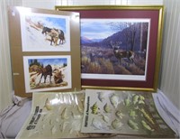 Assorted Prints – PA Game Commission prints, (2)