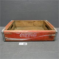 Coca-Cola Wooden Soda Bottle Crate