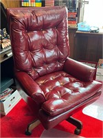 Leatherette Executive Office Armchair Chair
