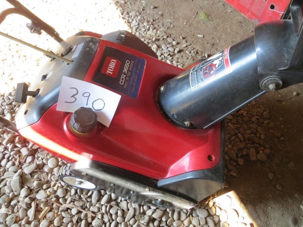 Toro CCR 3650 141cc Electric Start Keyed Snow Blow