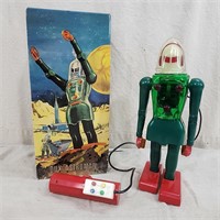 1960's Dux Astroman Electric Robot in original box