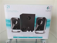 Logitech Stereo Speakers And Woofer
