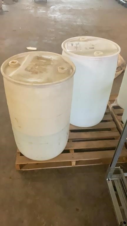 1 LOT, 2 55 Gallon Barrels (May Not Be Full)