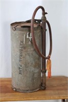 ANTIQUE NATION PARK PUMP FIRE EXTINGUISHER