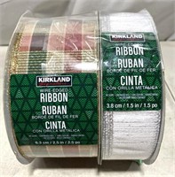 Signature Wire Edged Ribbon 2 Rolls