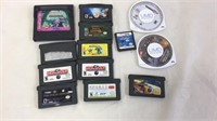 Assorted handheld video game lot