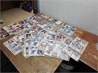 Sheets of Hockey Cards + Pogs