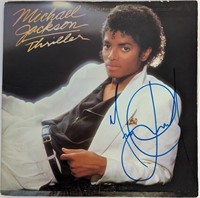 Signed Michael Jackson Thriller Album