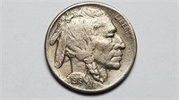 1919 D Buffalo Nickel Very High Grade Very Rare