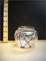 6 wire glass votive holders