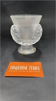 Lalique Crystal Saint Cloud Vase