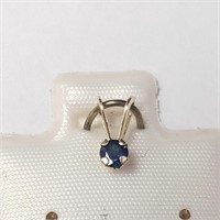 $100 14K  Sapphire Pendant