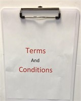 Term and conditions