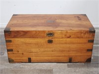 Vintage camphor wood chest