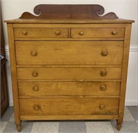 Country 2 over 4 Maple Dresser