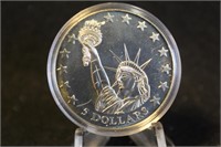 2000 $5 Silver Liberty Coin