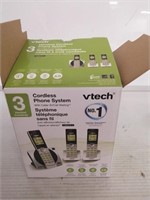 VTECH 3 HANDSET CORDLESS PHONE SYSTEM