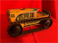 Vintage Tin Toy Marx 5 Tractor