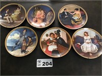NORMAN ROCKWELL PLATES 6