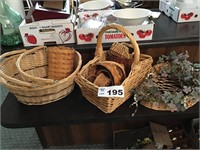 ASSORTMENT OF BASKETS