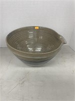 Vintage pottery mixing bowl