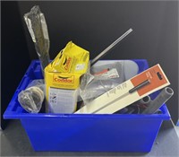 (ZZ) Box Lot Of Assorted Tools And Items,