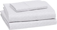 Light-Weight Microfiber Sheet Set - Twin, Grey