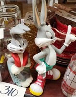 (2) Bugs Bunny Figures