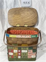 Caro-nan Splint Basket Purse - Scenesal