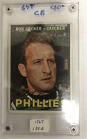 BOB UECKER 1967 BASEBALL CARD