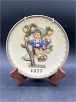 Vintage Collectible Plate 1977 Hummel Plate