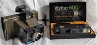 Vivitar 600 Pocket Camera In Original Box With