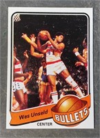 1979 TOPPS WES UNSELD #65 WASHINGTON BULLETS