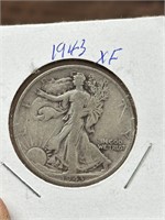 1943 P Walking Liberty Silver Half Dollar
