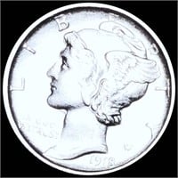 1918-D Mercury Silver Dime UNCIRCULATED