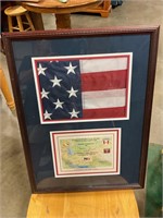 27” x 34” flag brought back from Afghanistan