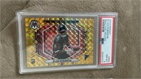 2023 Mosaic Bijan Robinson reactive Yellow PSA 8